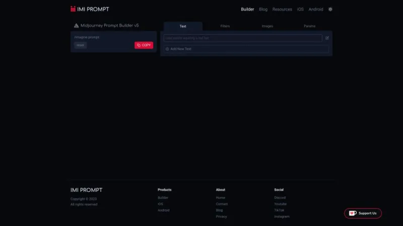 IMI Prompt Builder AI