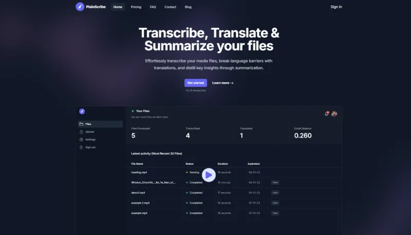 PlainScribe