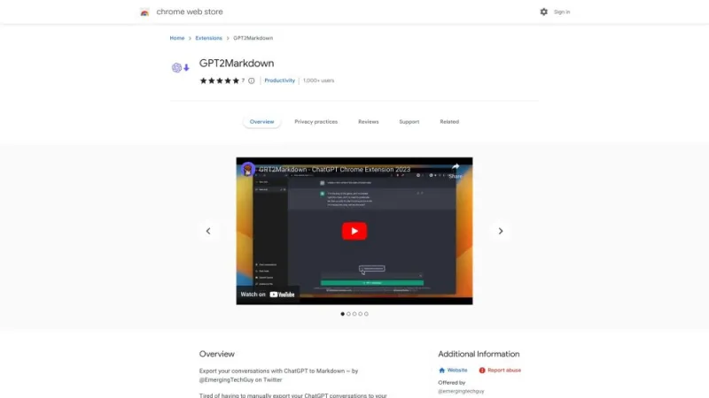 GPT2Markdown
