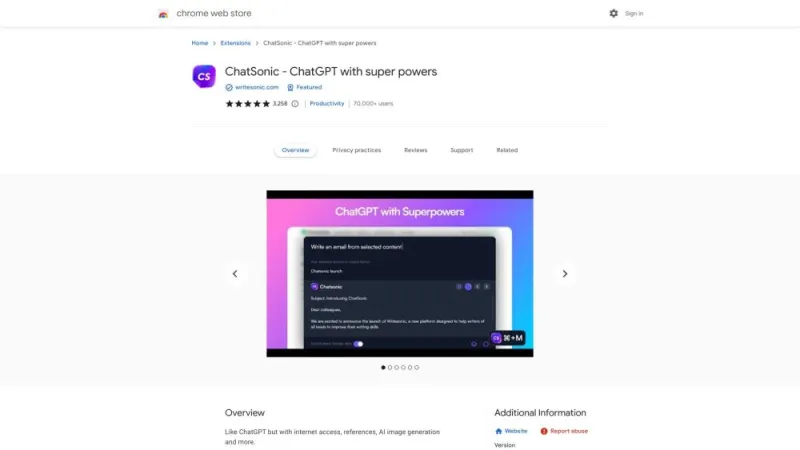 ChatSonic