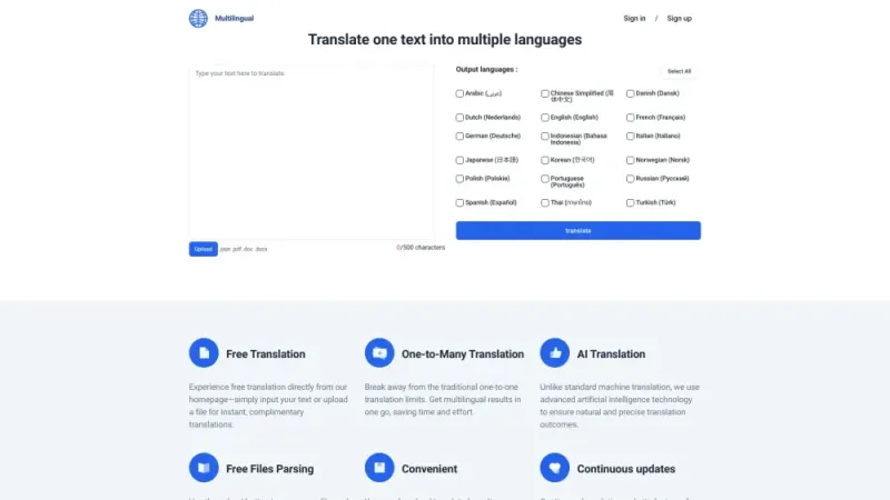 Multilingual