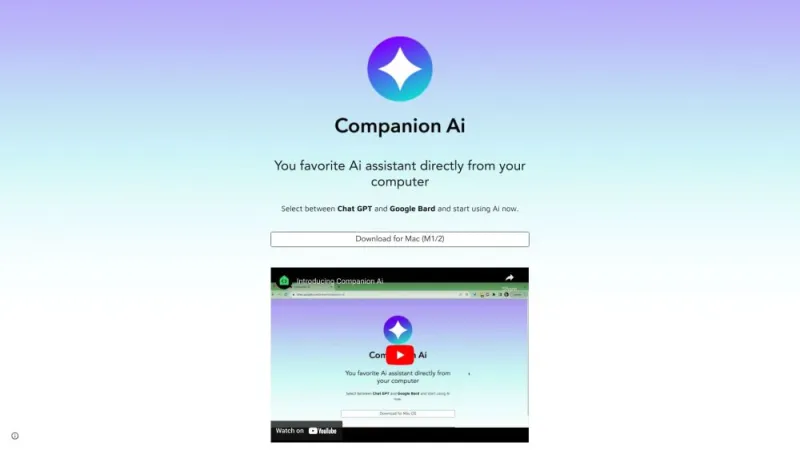 Companion AI