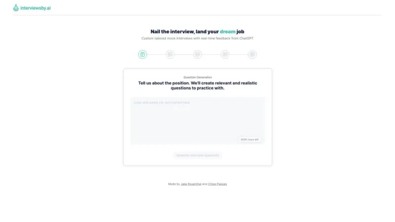 Interviewsby AI