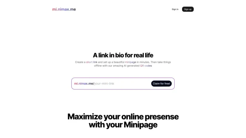 Mi Nimax AI