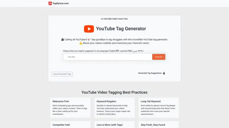 TagifyNow